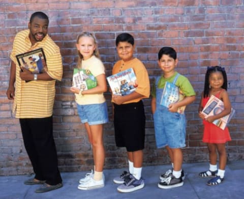 A scene from Reading Rainbow.