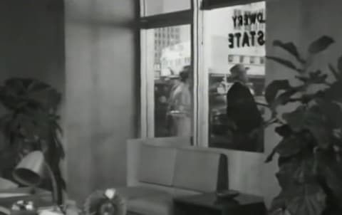 Alfred Hitchock makes a cameo in Psycho (1960).