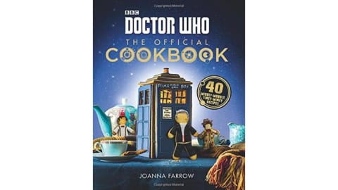 The cover of the 'Doctor Who' cookbook