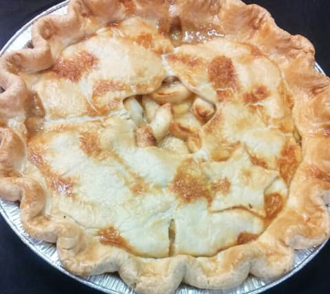 Apple pie from Cowboy Cafe in Dubois, WY