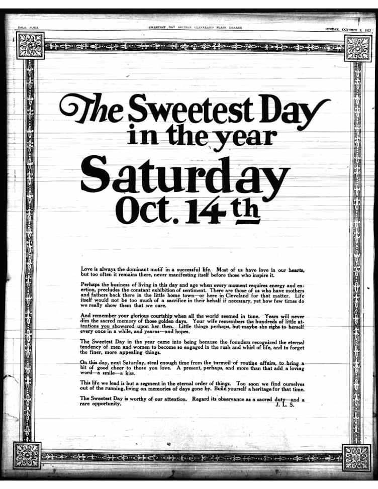 10 Saccharine Facts About Sweetest Day Mental Floss