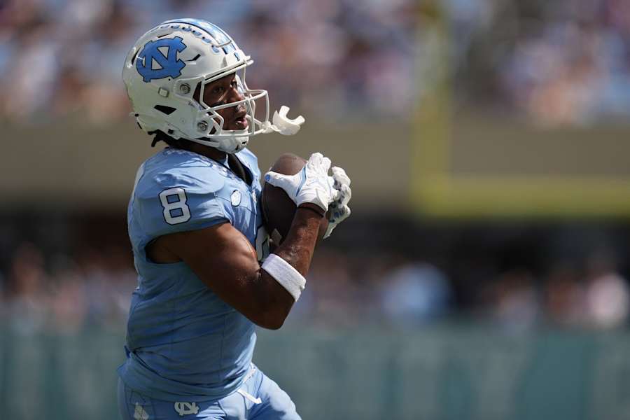 UNC wide receiver Kobe Paysour officially withdraws his name from the transfer portal